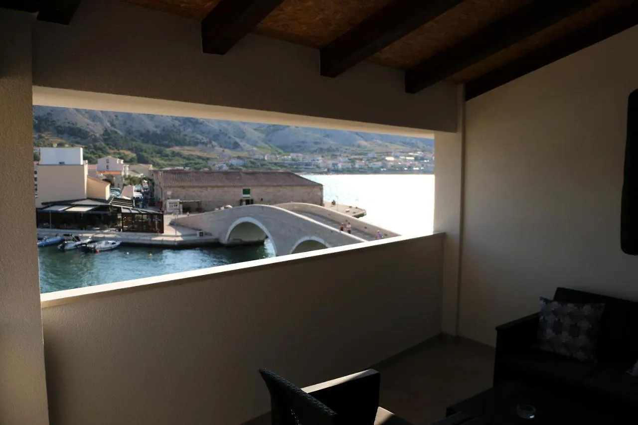 Apartment Penthouse & Apartment Studio Franci Pag Town 0*,  Chorvatsko